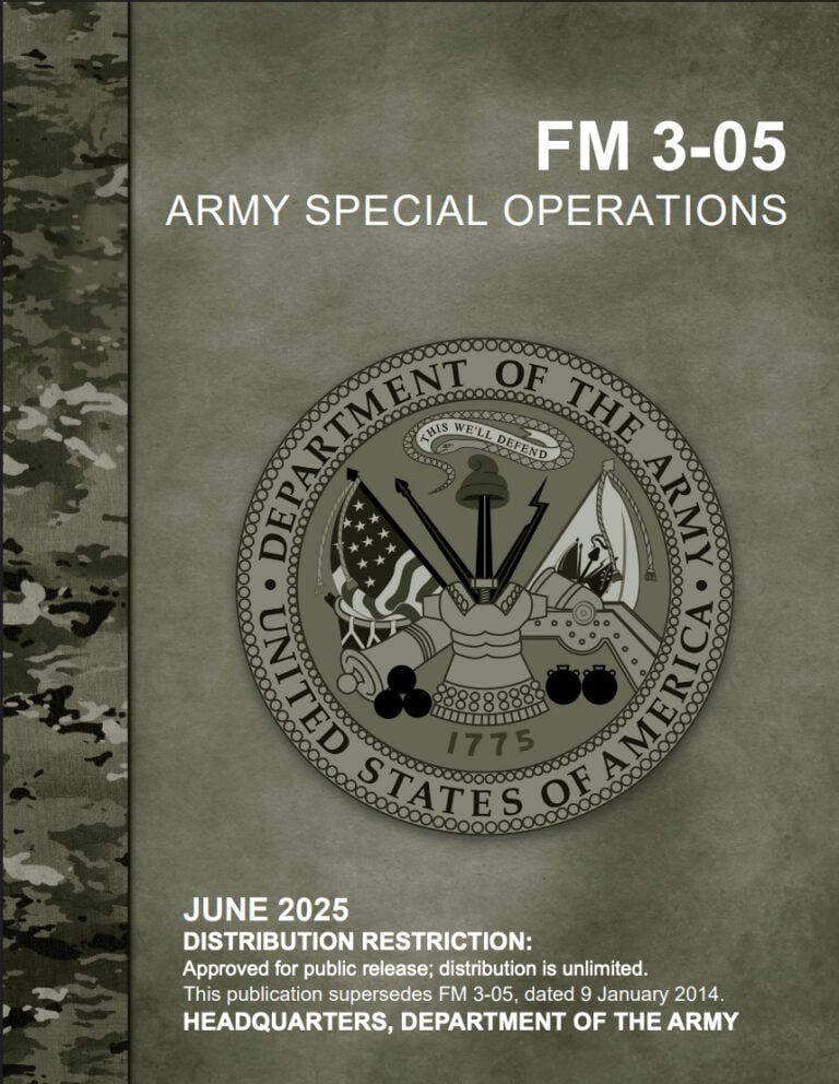 FM 3-05 Army Special Operations (June 2025)