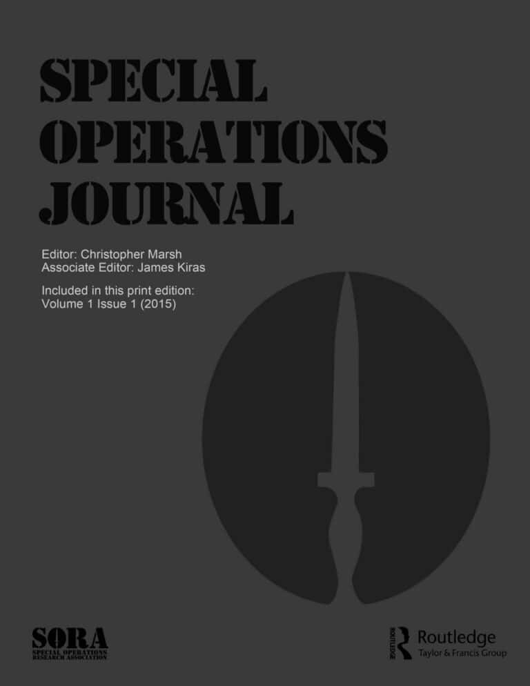 Special Operations Research: Out of the Shadows