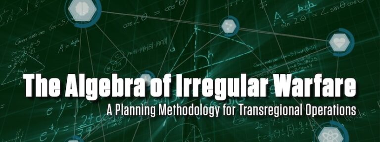 The Algebra of Irregular Warfare: A Planning Methodology for Transregional Operations