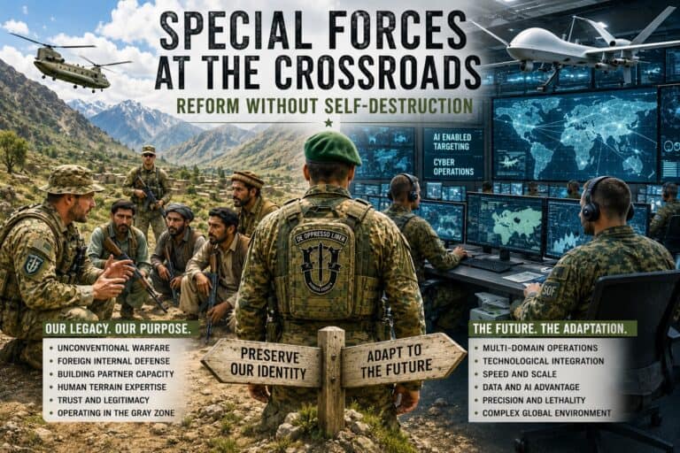 Special Forces at the Crossroads: Reform Without Self-Destruction