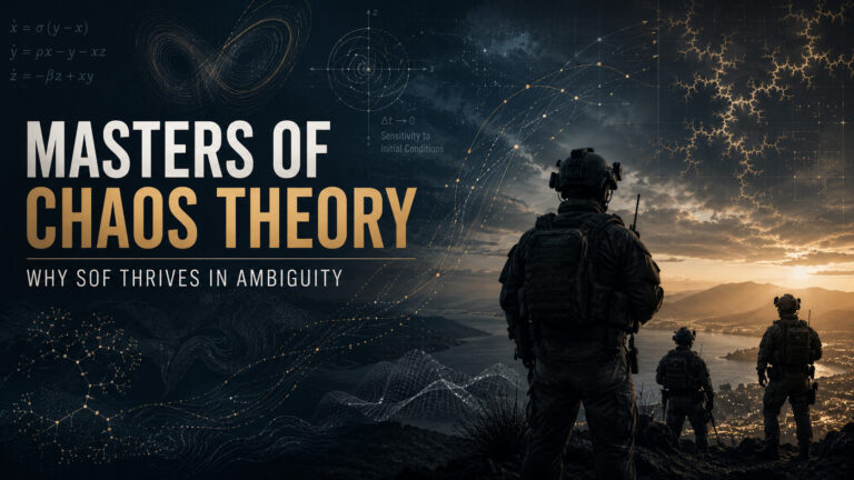 Masters of Chaos Theory: Why SOF Thrives in Ambiguity