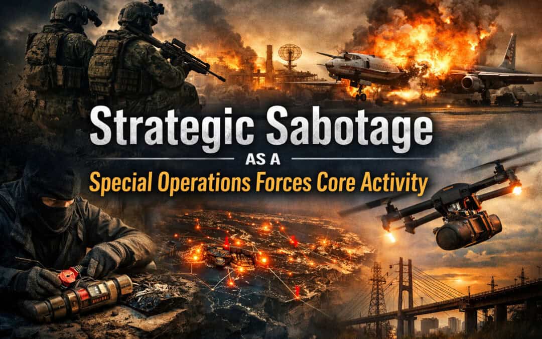 Strategic Sabotage: Special Operations Forces Core Mission?